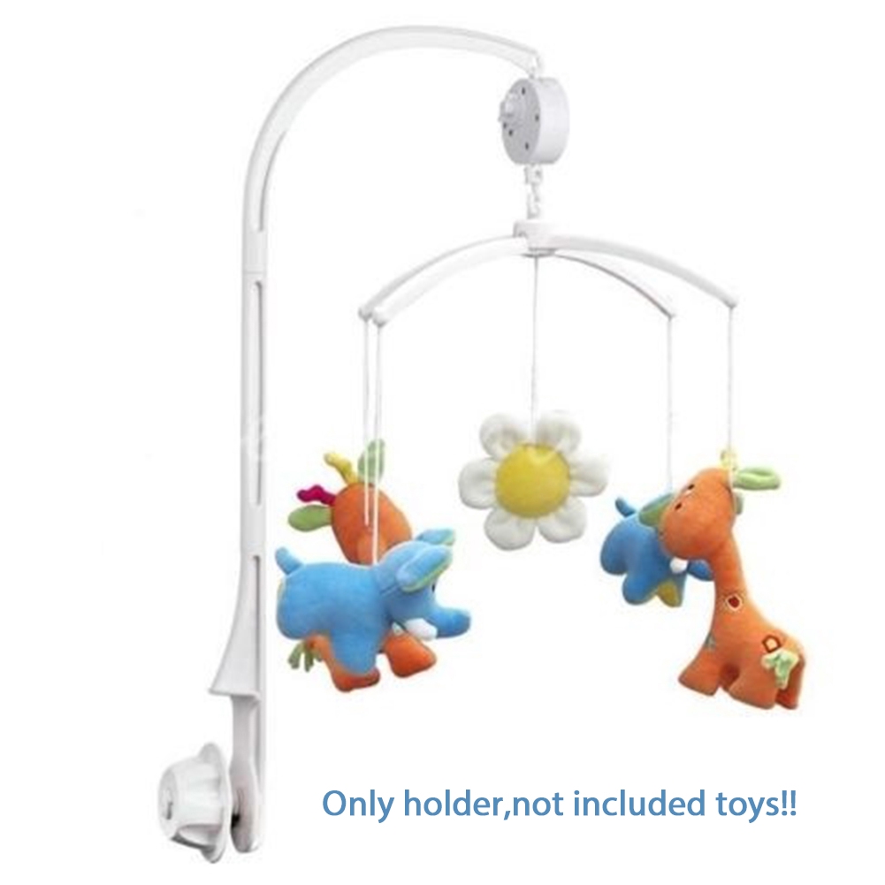 Brahms lullaby Baby Crib Mobile Bed Bell Toy Holder Arm Bracket + Wind-up Music Box