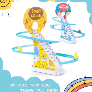 (Sỉ) Đồ Chơi Cầu Trượt Vịt Vàng Leo Thang, vịt leo thang Phát Nhạc Cực Vui Cho Bé Yêu