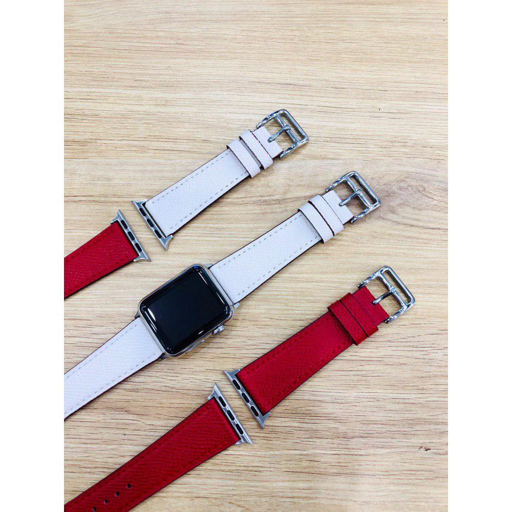 Dây Apple Watch Da Sần Hermès 38mm/40mm 42/44mm