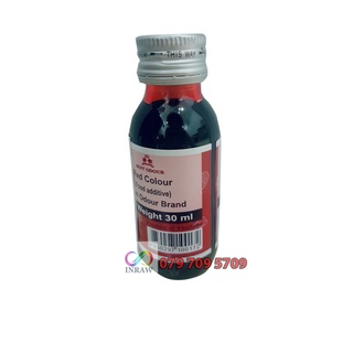 Màu đỏ thực phẩm best odour chai 30ml