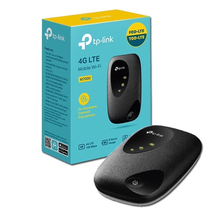 Bộ phát sóng Wifi không dây 4G TPLINK, Có Cổng LAN TP-LINK AC1200 Archer MR400 3 LAN, MR100 Chuẩn N 300M - Chính hãng