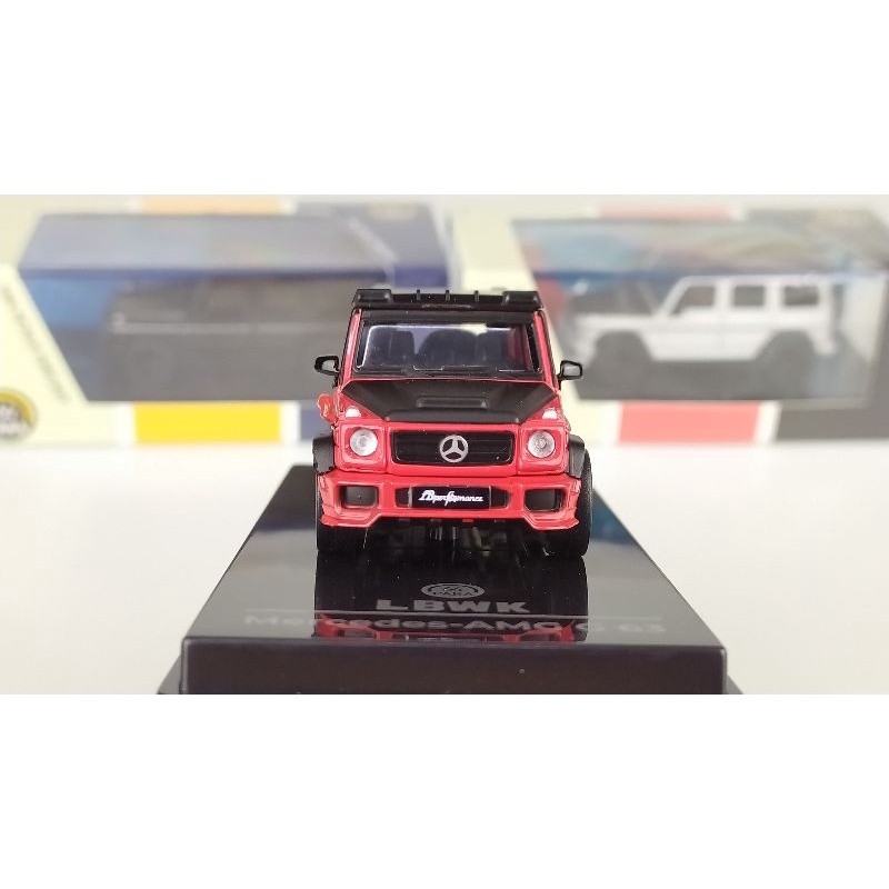 Mô hình ô tô Mercedes G63 LBWK 1/64 Para64
