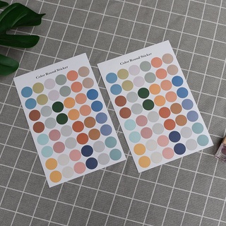 Sticker Morandi chấm bi dùng để dán tranh
