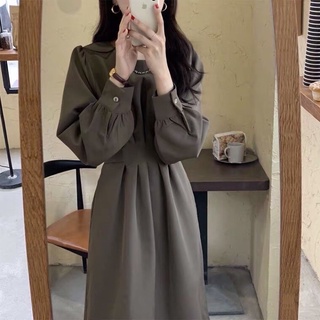 Đầm chiết eo kiểu Pháp
