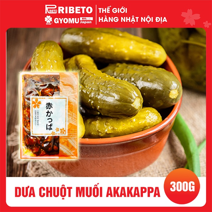 Dưa chuột muối Akakappa 300g Nhật Bản