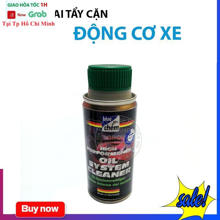 Chai Nắp Xanh Tẩy Cặn Động Cơ Xe Máy Oil System Cleaner