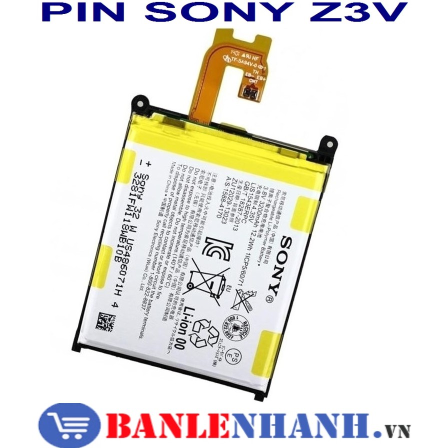 PIN SONY Z3V