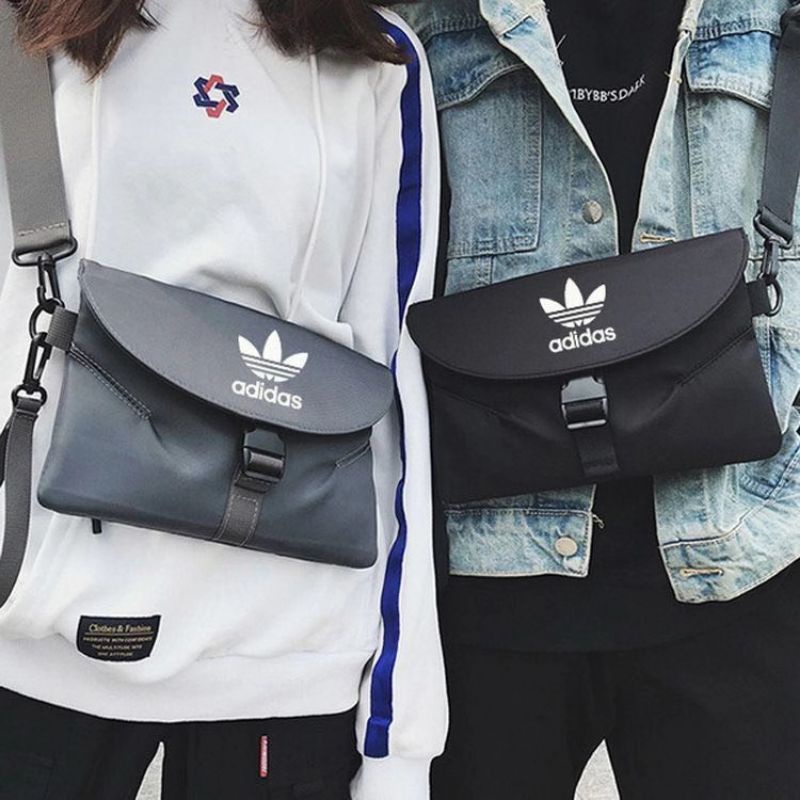 Túi đeo chéo nam nữ, túi vải dù cầm tay Adidas chống thấm nước sẵn 3 màu hot nhất 2021 [Giá tri ân]