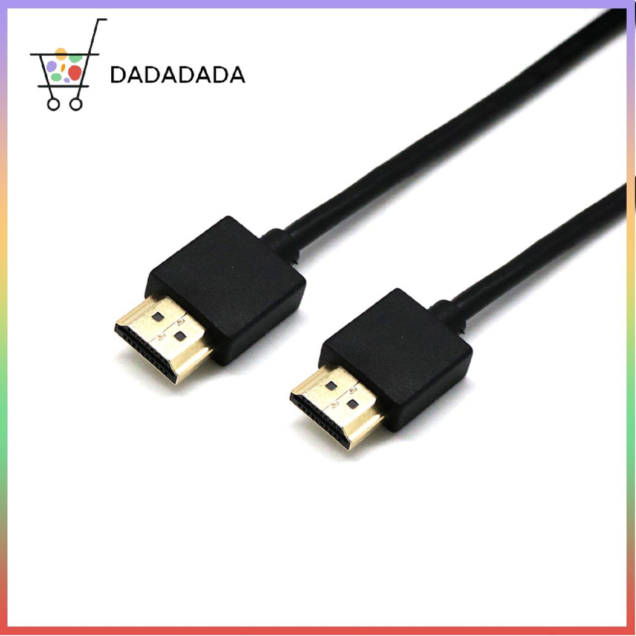 Đen Dây Cáp Hdmi Siêu Mỏng Cho Bluray Dvd Ps3 Tv Pc