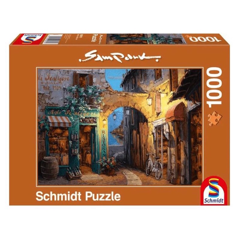 Bộ tranh ghép Lanes on Lake Como