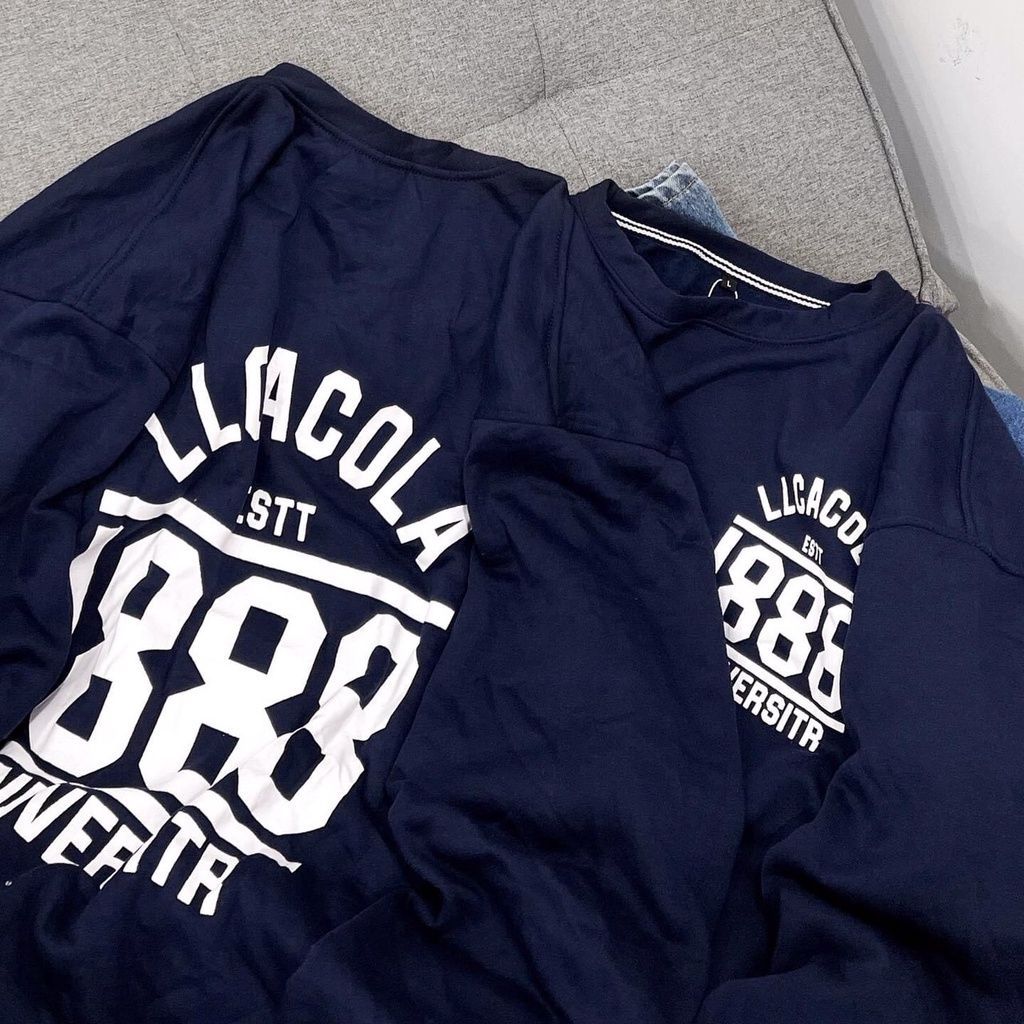 Áo nỉ tăm xanh than cực xinh, vải nỉ tăm kho dày nặng tay siêu đẹp