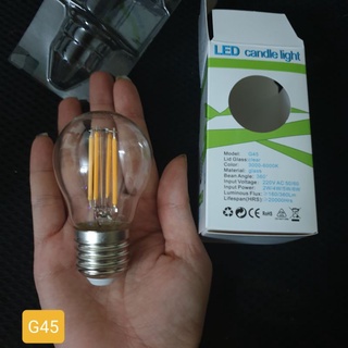 Bóng led edison G45, G80 - bóng trang trí