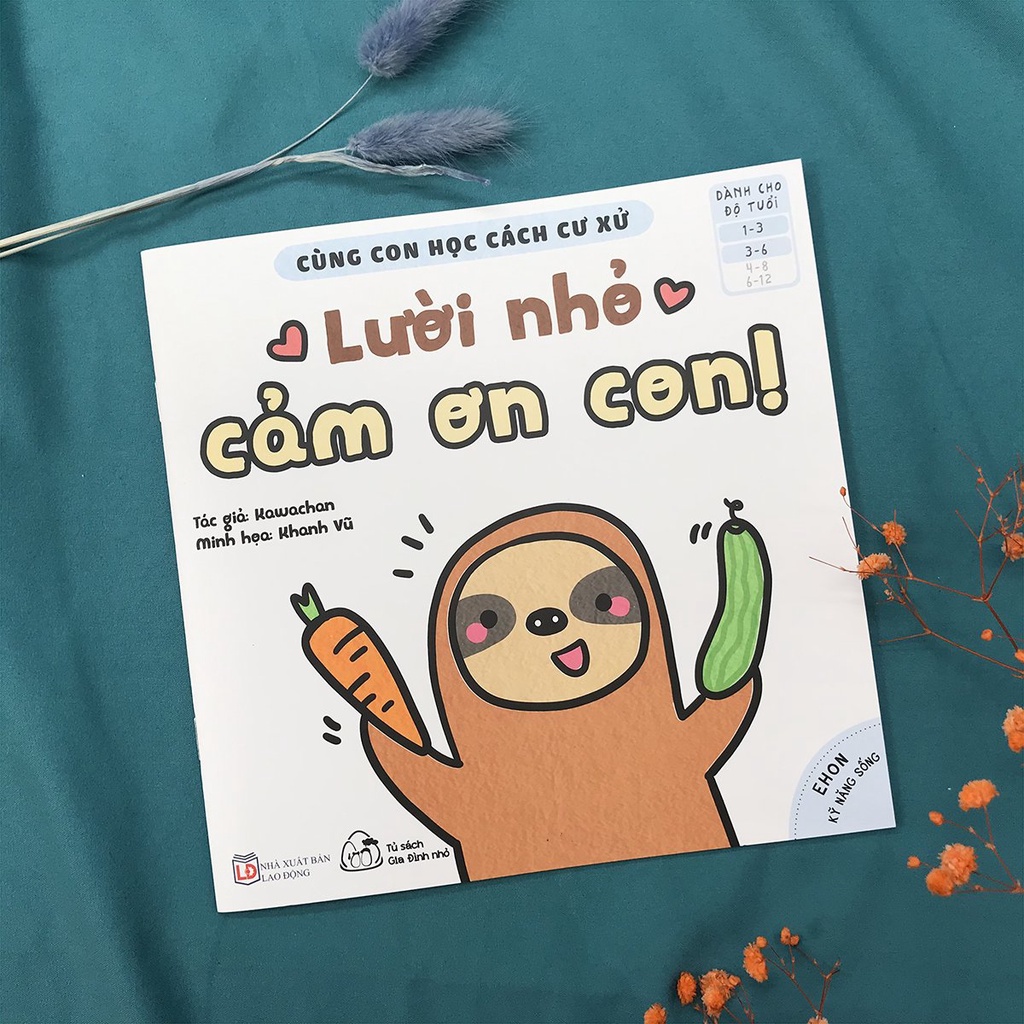 Sách - Ehon Kỹ Năng Sống - Cùng Con Học Cách Cư Xử (1-6 tuổi) lẻ tùy chọn