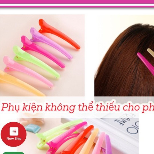 Ghim Kẹp Tóc 7.5cm Tiện Lợi Siêu Cute (giao màu ngẫu nhiên)