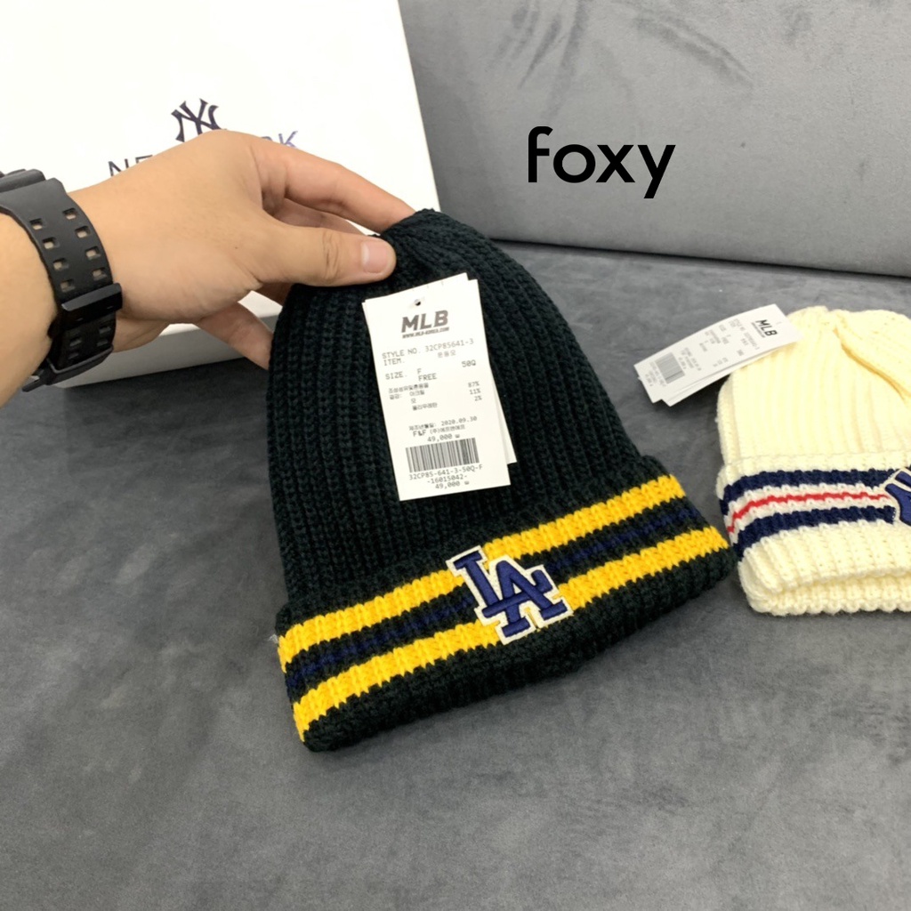 Mũ Len Nữ Cao Cấp Hàn Quốc Phong Cách Cá Tính Năng Động FOXY - FOY008