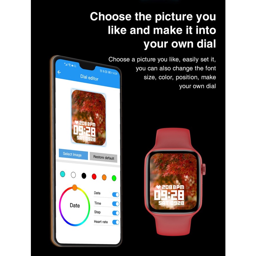 Đồng Hồ Thông Minh Samsung Series 8 12 Chế Độ Kiểu Dáng Thể Thao Cho Android