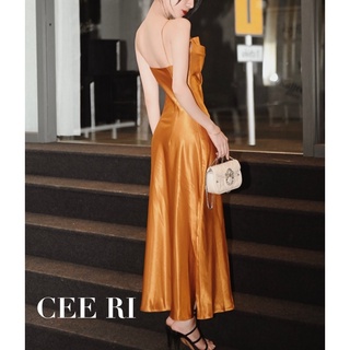 Váy lụa basic thời thượng ( Ảnh thật - Chính chủ CEE RI )