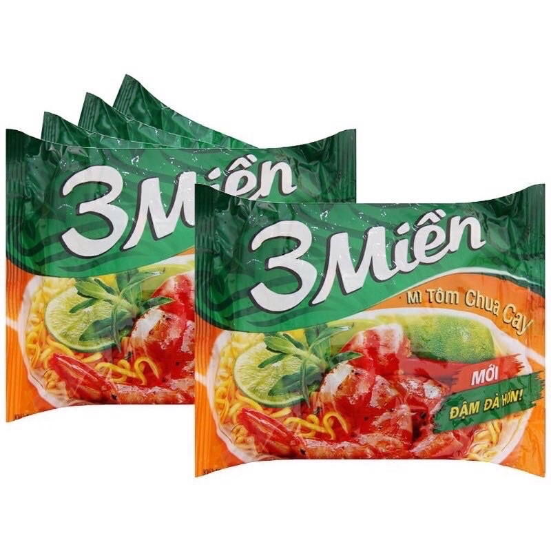 Mì 3 miền chua cay ( thùng/30 gói). An Toàn, Tiện Lợi, Ngon Khó Cưỡng. | BigBuy360 - bigbuy360.vn