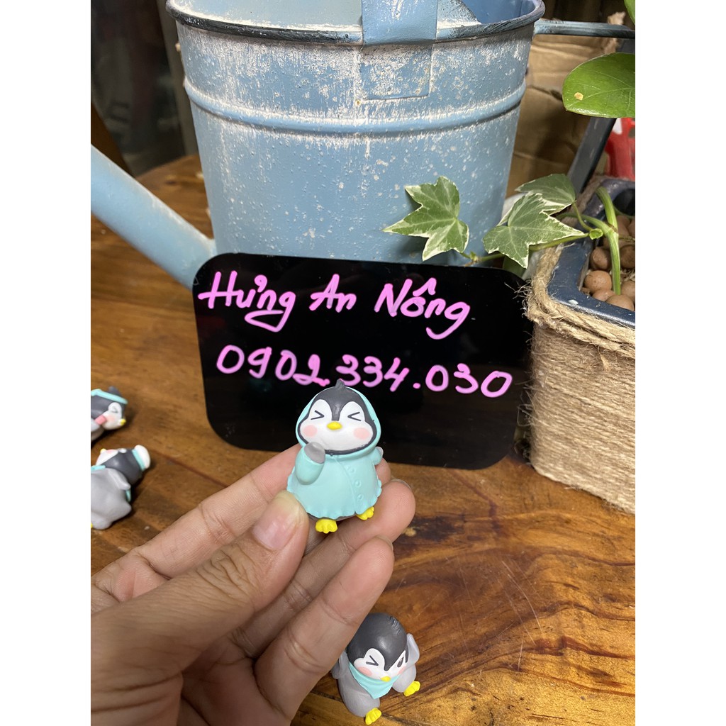 TT88 - CHIM CÁNH CỤC CHƠI TUYẾT trang trí tiểu cảnh sen đá xương rồng cây để bàn