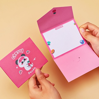 Thiệp chúc mừng sinh nhật, thiệp cảm ơn họa tiết hoạt hình cute