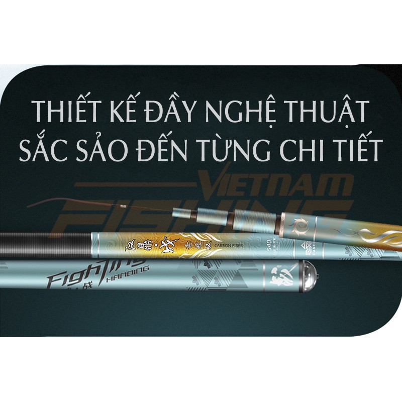 Cần câu tay 6H handing - fighting Hoàng Vũ 6H