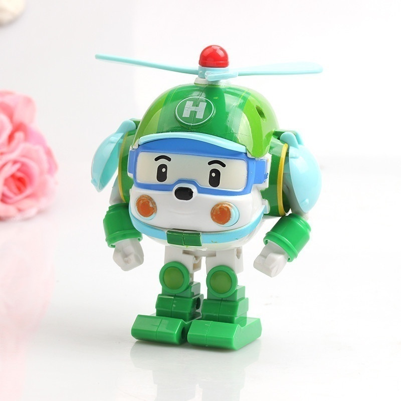 Đồ chơi rô bốt cảnh sát Perley ROBOCAR POLI biến hình giáo dục cho bé