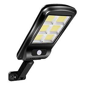 Đèn Led 6 bóng sân vườn cảm biến năng lượng mặt trời tự động sáng 3 chế độ Có Điều Khiển Từ Xa