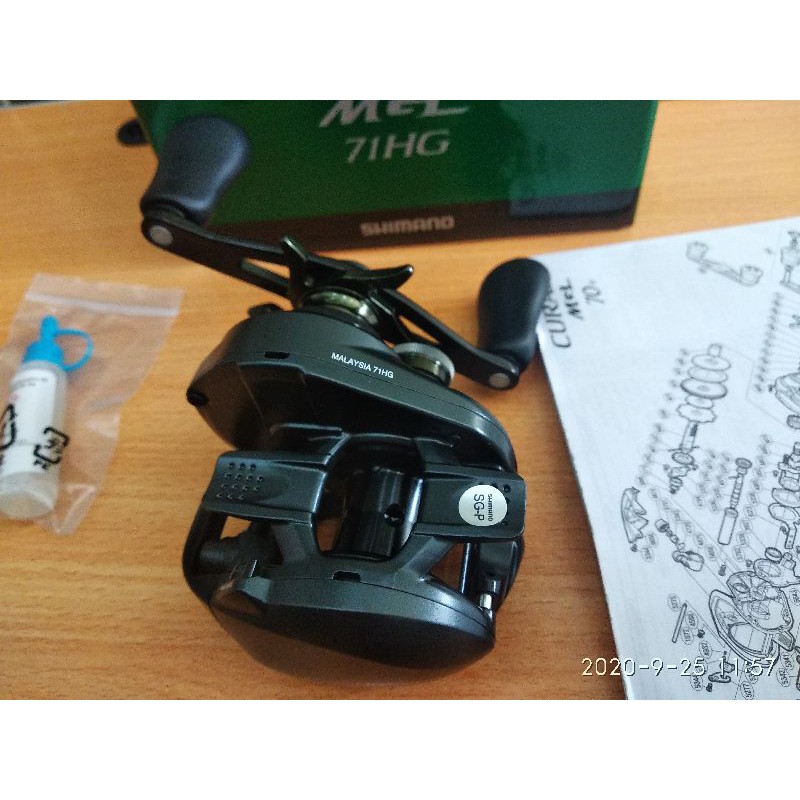 Máy Câu Cá Shimano 2020 Curado MGL 71HG - 71XG - Máy Ngang