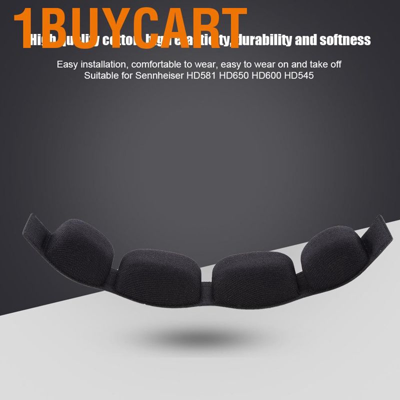 1buycart Pad Replacement Soft Foam Earbuds Ear Band Repair Parts for Sennheiser HD585 HD650 HD545 Headphones O