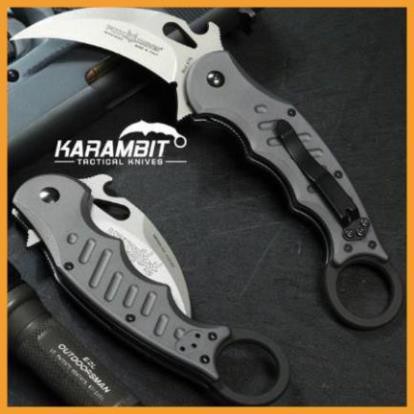 [FreeShip – hàng Auth] Dao Phượt Quân Đội Cao Cấp Chính Hãng Karambit FOX Bạc - Dao Phượt Gấp Đa Năng Giá Rẻ | BigBuy360 - bigbuy360.vn