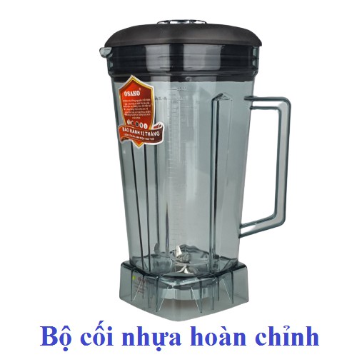 Máy xay sinh tố công nghiệp 1800W Osako ( bán rời 2 bộ phận máy: động cơ máy và Bộ cối) OS-1800