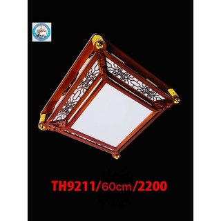 Đèn gỗ ốp trần mẫu mới
