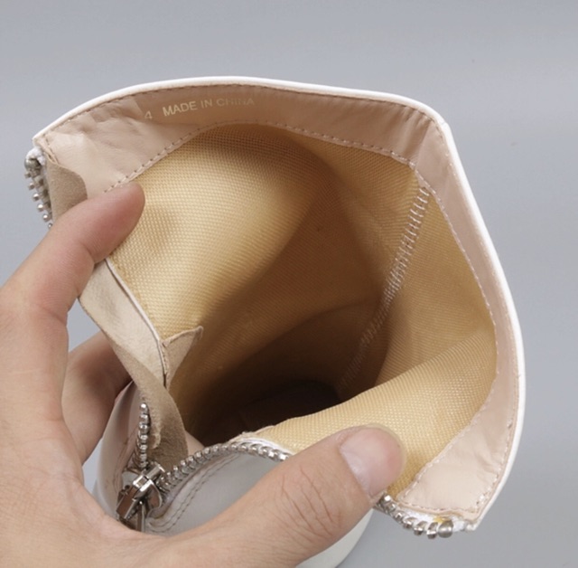 Boots trắng cổ ngắn . Hàng xuất UK | BigBuy360 - bigbuy360.vn