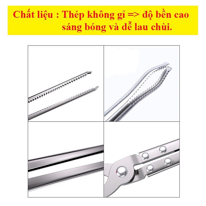 Kẹp Bắt Lươn Rắn Hải Sản Cua Ghẹ Tôm Hùm Chuyên Dụng Tiện Lợi DCC3