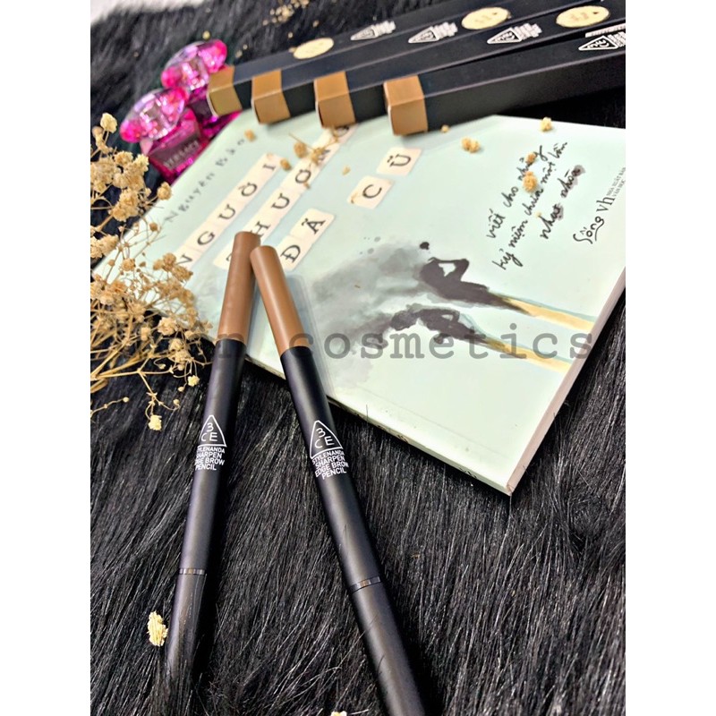 ☘️[Chính hãng] 🌼🌼Chì Kẻ Lông Mày 3CE Stylenanda Sharpen Edge Brow Pencil