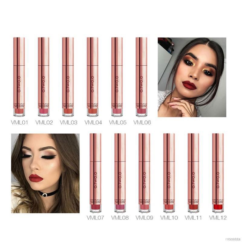 [Hàng mới về] Thỏi son O.TWO.O kháng nước lâu trôi dưỡng ẩm 12 màu tùy chọn | BigBuy360 - bigbuy360.vn