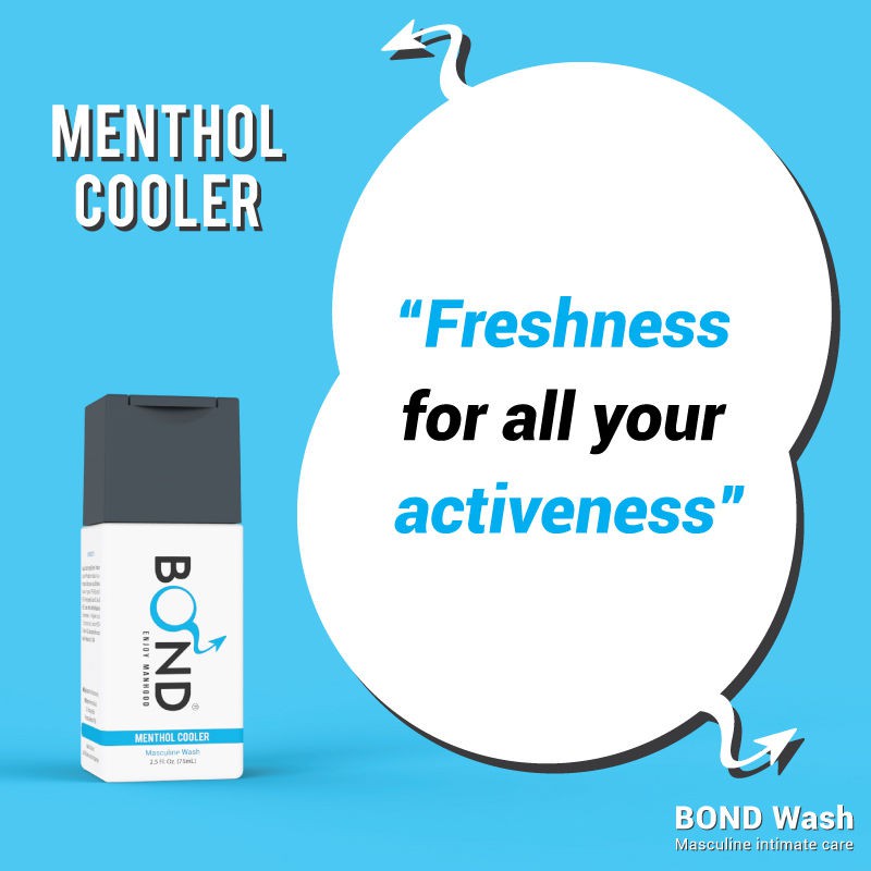 Gel Vệ Sinh Bond Men's Intimate Wash Menthol Cooler 75ML
