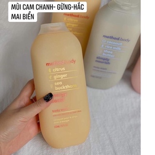Sữa tắm organic Method Body 532ml
