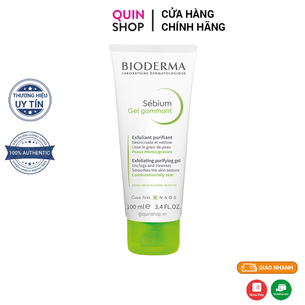 Gel Tẩy Da Chết Bioderma Sebium Exfoliating Purifying Gel