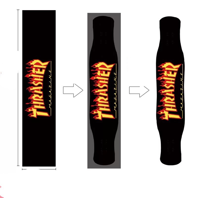 Grip mặt nhám ván trượt, mặt dán ván trượt, longboard 122cm