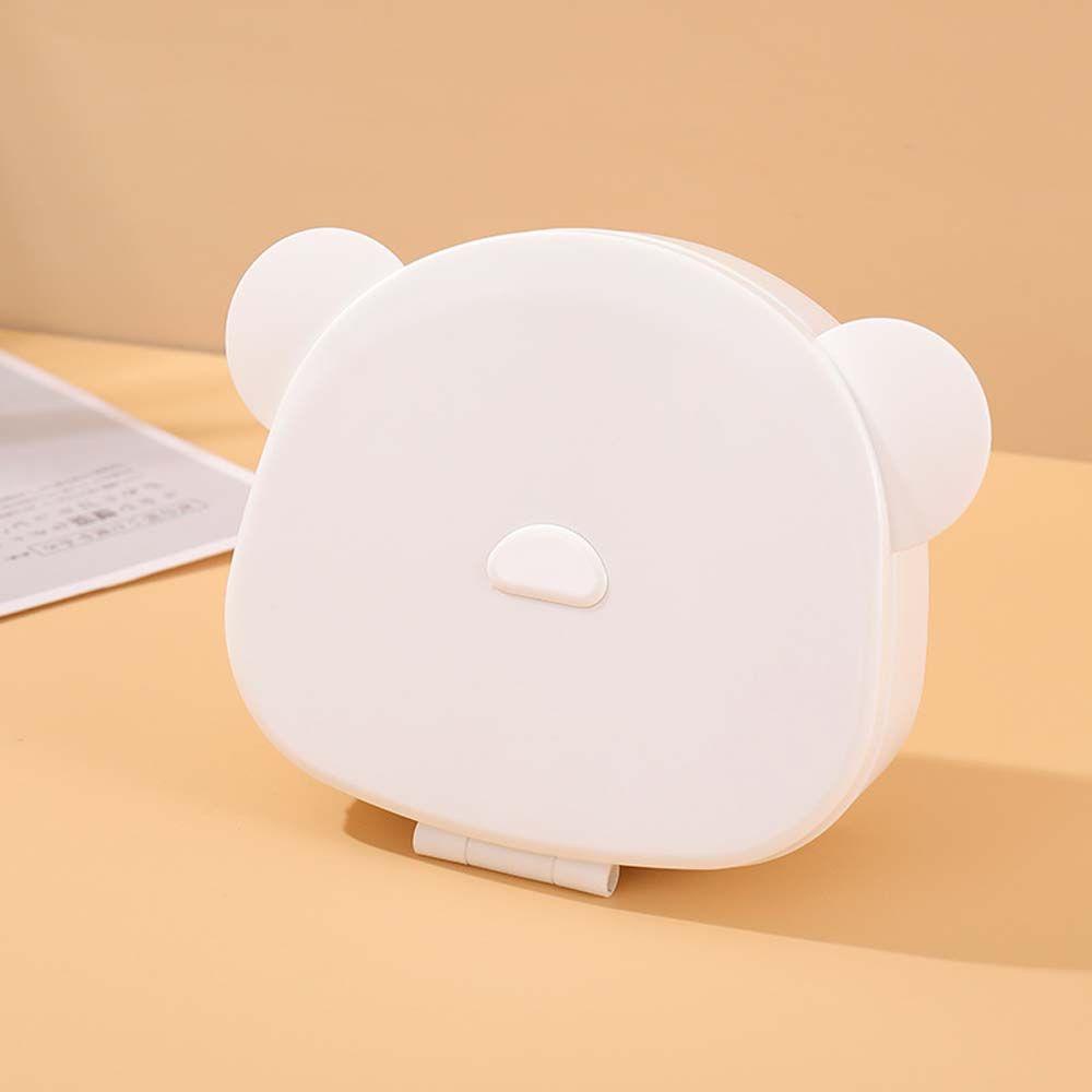 DANILO Hộp Đựng Trang Sức / Mỹ Phẩm / Trang Sức Để Bàn Họa Tiết Hoạt Hình Có Gương Tiện Dụng