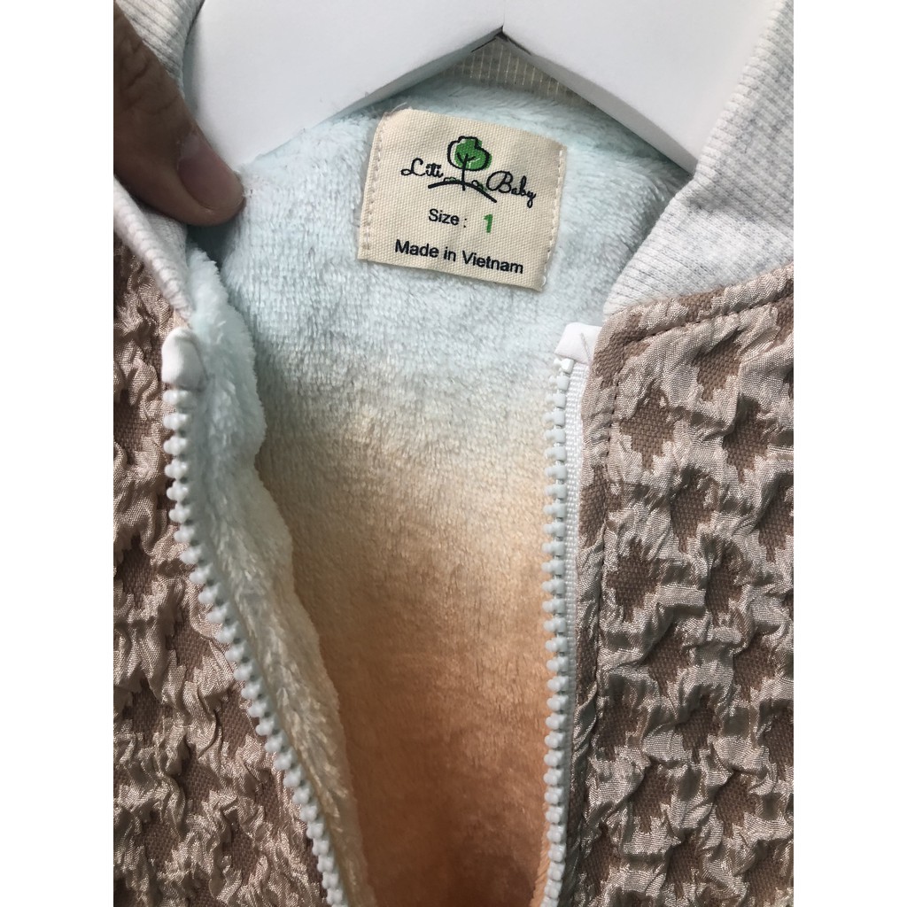 Áo khoác lót lông dài tay thu đông bo gấu bé gái size 1-7T, cho bạn 10-23kg. Họa tiết lạ mắt, trần lông trong siêu ấm