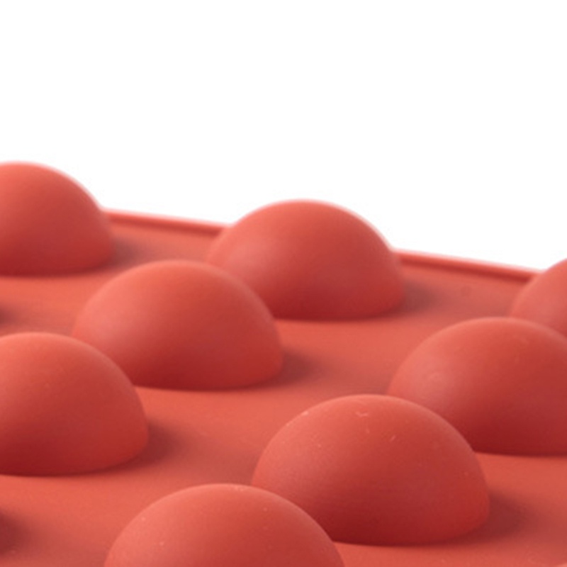 Set 2 khuôn silicone bán nguyệt 24 ngăn làm bánh socola