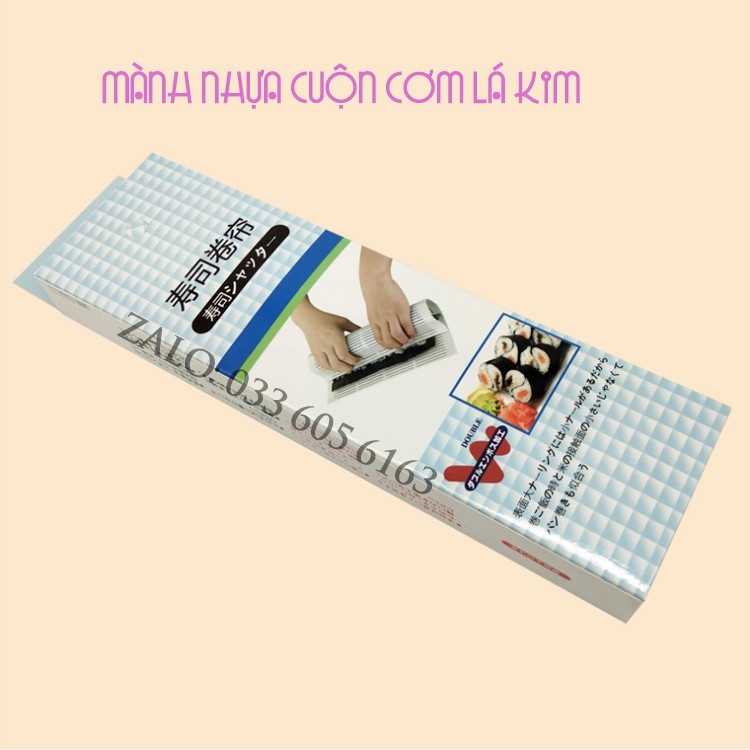 Mành nhựa Cuộn Cơm , Rong Biển Kimbap, Cuốn Sushi Nhật Bản