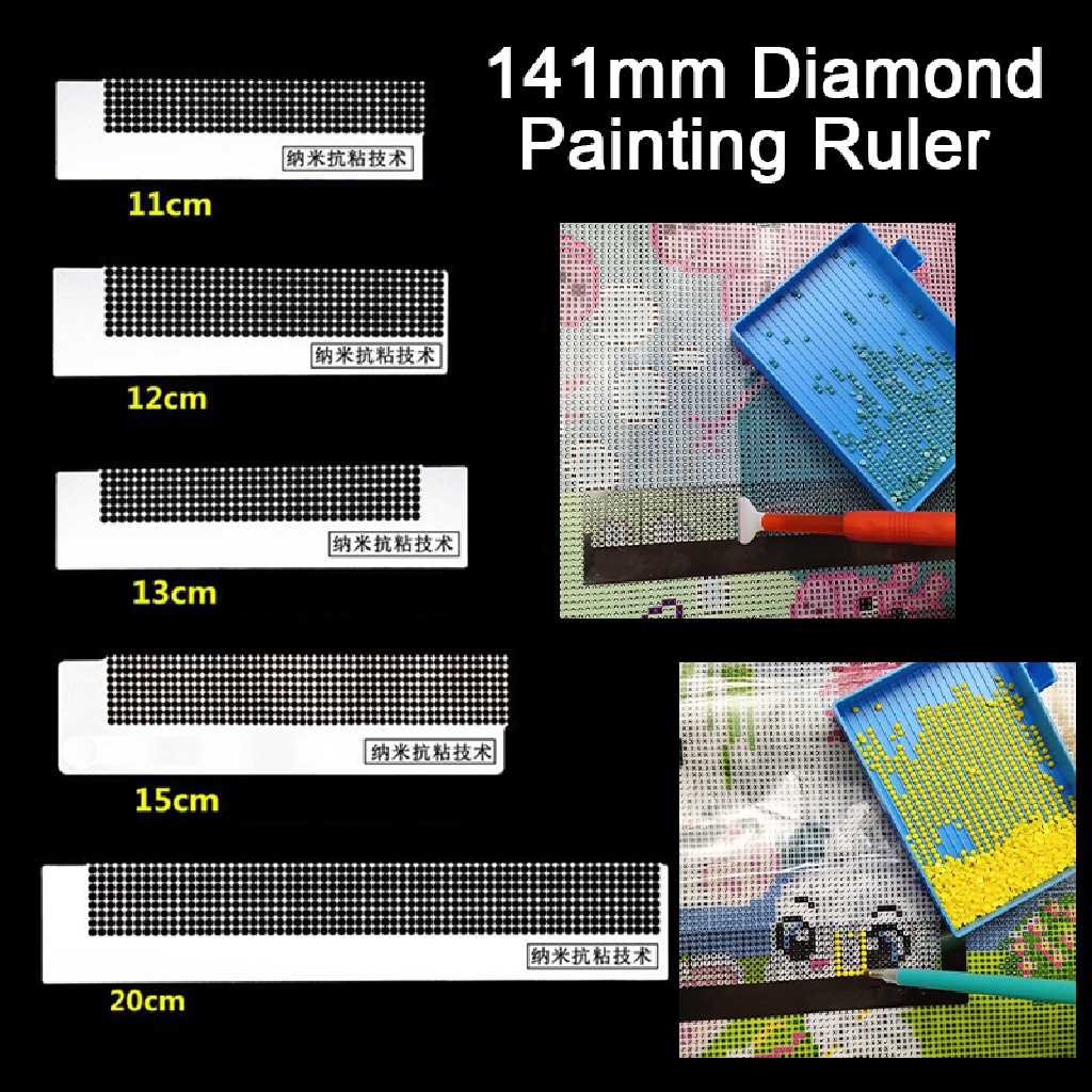 Thước Lưới Chống Khoan 141MM Chuyên Dụng Làm Tranh Đính Đá