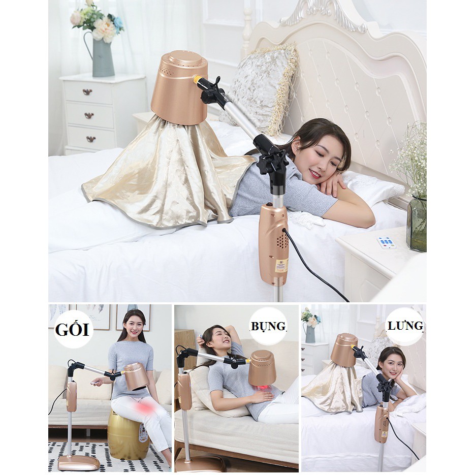 Máy xông ngải cứu 7 màu- máy xông ngải cứu có đèn hồng ngoại
