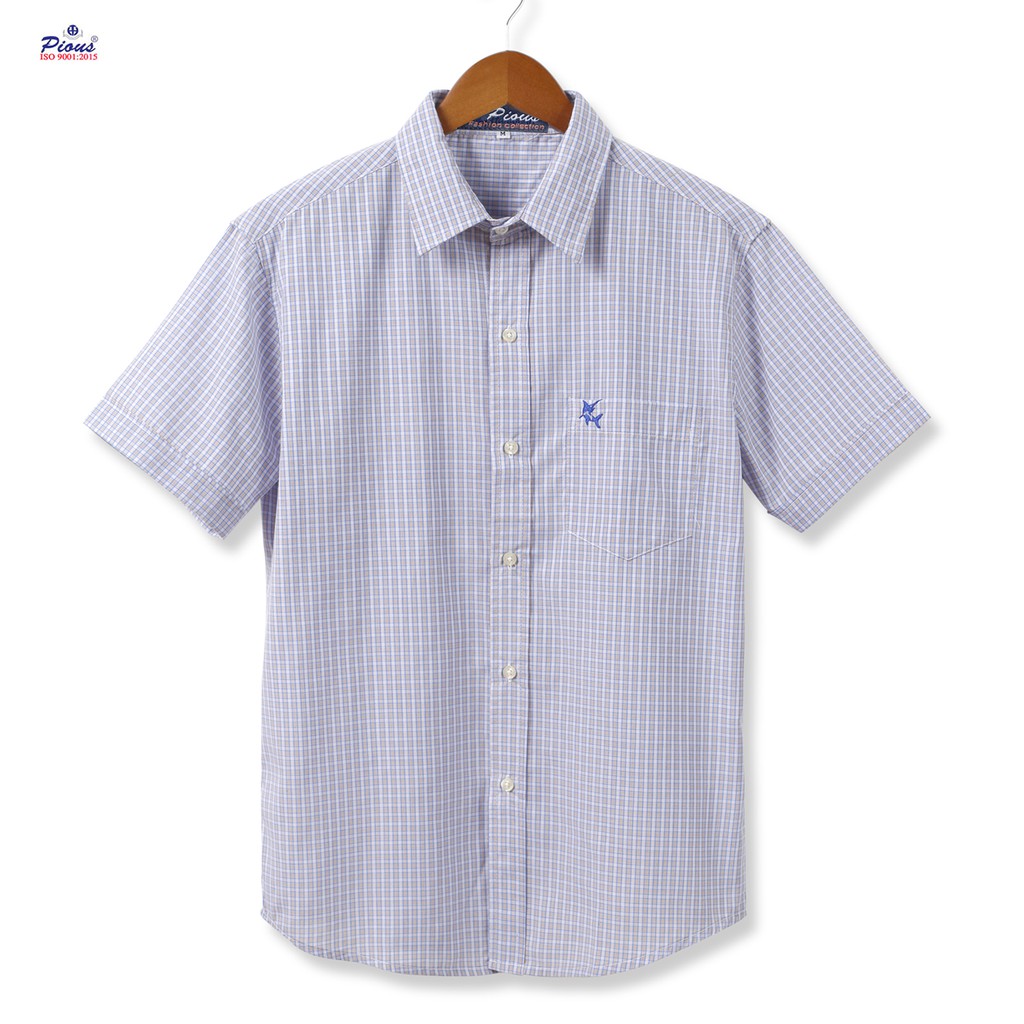 [Mã FAMALLT5 giảm 15% đơn 150K] Áo sơ mi nam caro cao cấp ngắn tay HA520 | BigBuy360 - bigbuy360.vn