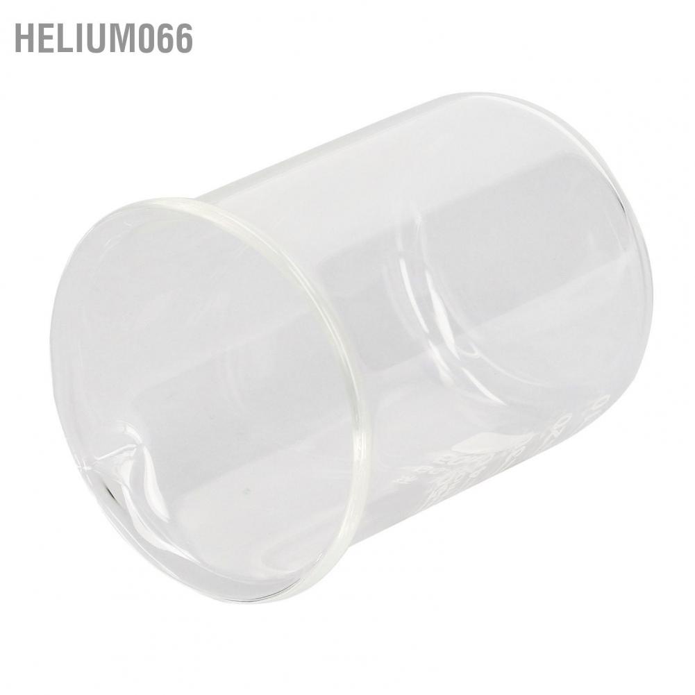 [Hàng mới về] Set 10 cốc thí nghiệm chia vạch tiêu chuẩn trong suốt bằng thủy tinh dày hình trụ 50ml