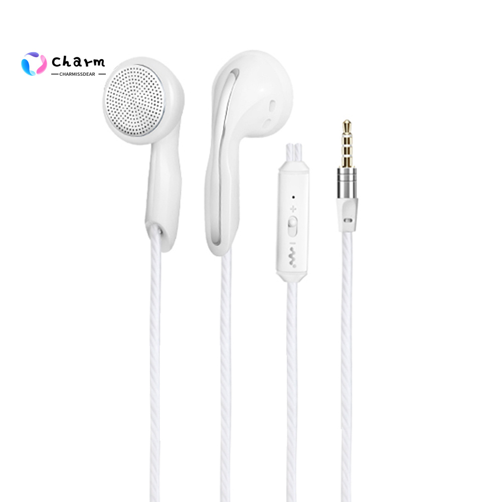 [CI] Stock Stereo 3.5mm In-ear Earbuds Earphone Universal Headphone with Mic for Smartphone