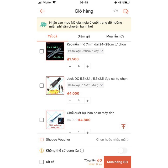 [Combo] Cáp chuyển USB sang DC + Keo nến + Chip LED + jack DC + Đầu USB + Công tắc bập bênh